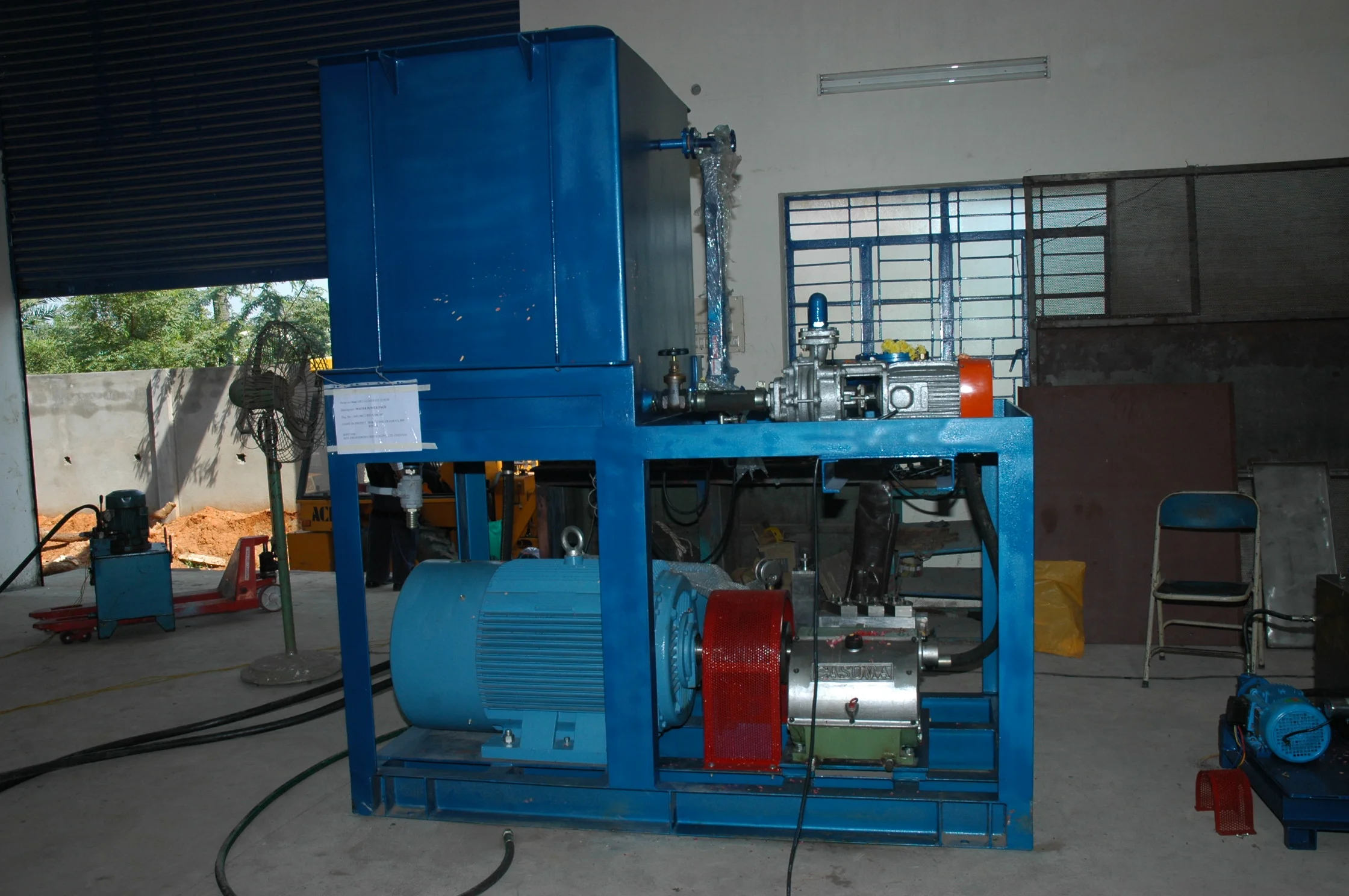 Manufacturing plant