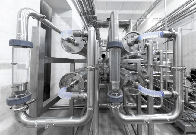 rolling mill descaling system with high pressure spray nozzles
